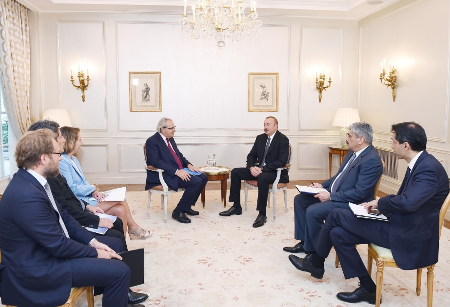 Azərbaycan ilə “SUEZ” qrupu arasında əməkdaşlığın perspektivlərinə dair fikir mübadiləsi aparılıb VİDEO