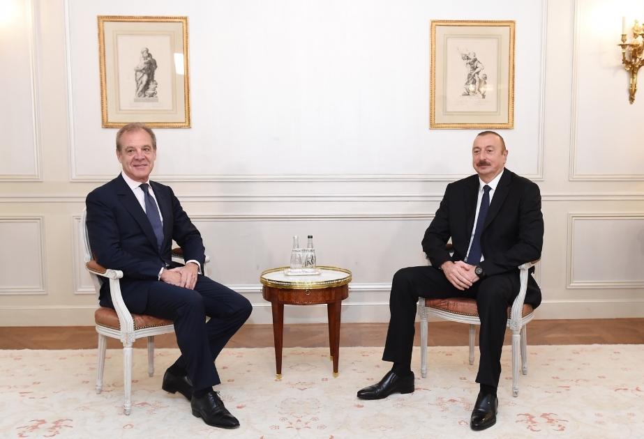 Президент Ильхам Алиев встретился с президентом группы CIFAL ВИДЕО