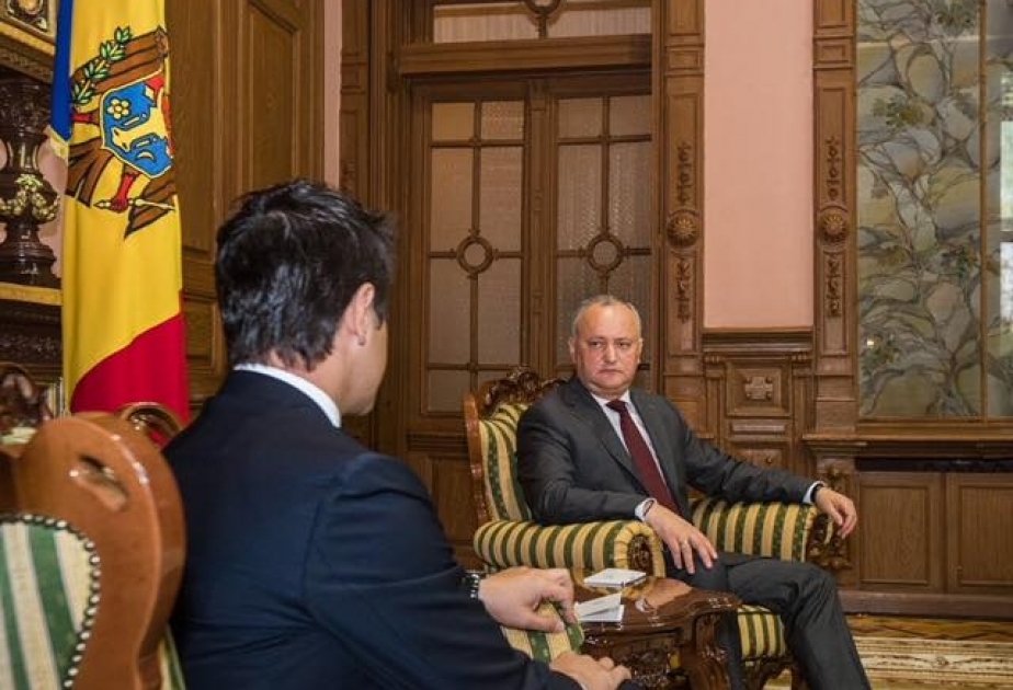 Moldova Prezidenti Nizami Gəncəvi Beynəlxalq Mərkəzinin fəaliyyətini yüksək qiymətləndirib