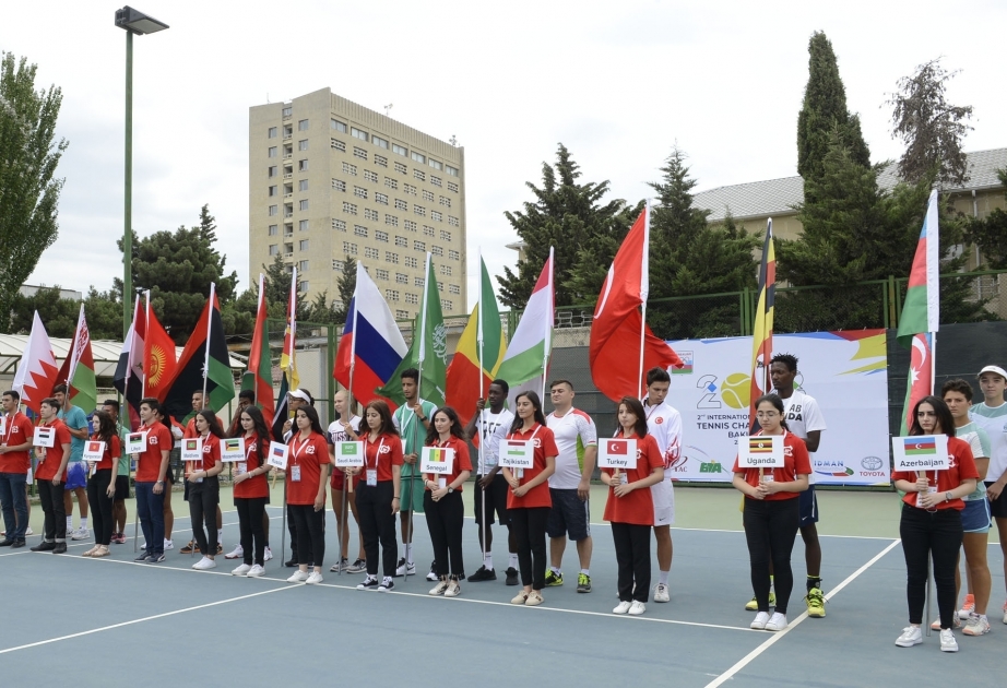Bakou: cérémonie d’ouverture du deuxième International Solidarity Tennis Championship