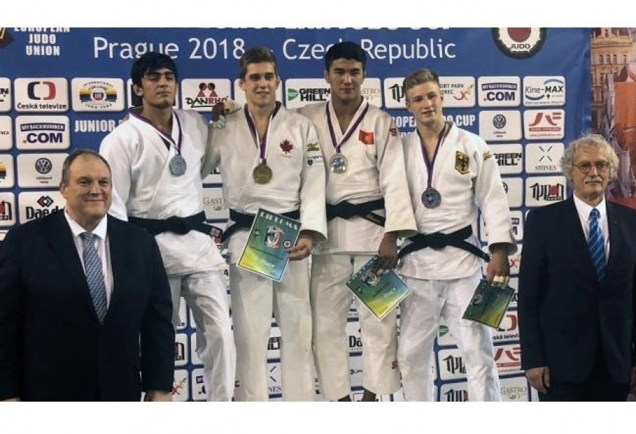Junior Azerbaijani judo fighters win nine medals at European Cup