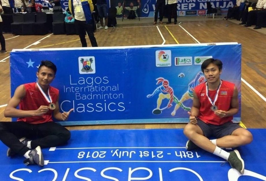 Azerbaijani badminton duo clinch bronze at Lagos International 2018
