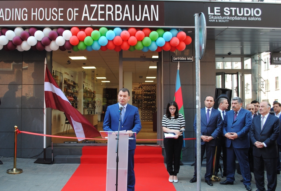 Azerbaijan’s trading house opens in Latvia