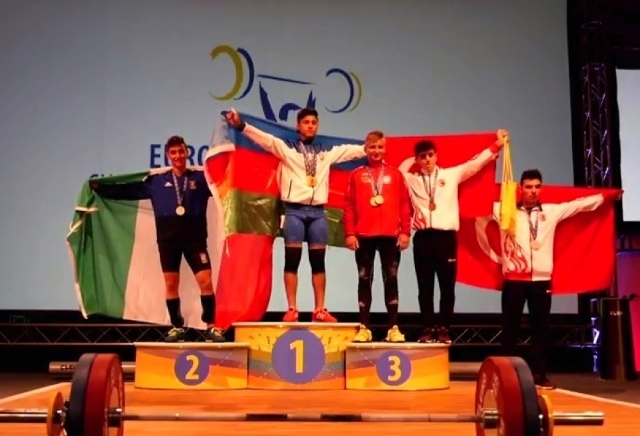 Azerbaijani weightlifter claims European gold in Italy