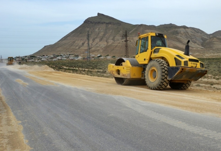 7,9 millions de manats alloués à la construction routière dans l’arrondissement de Garadagh