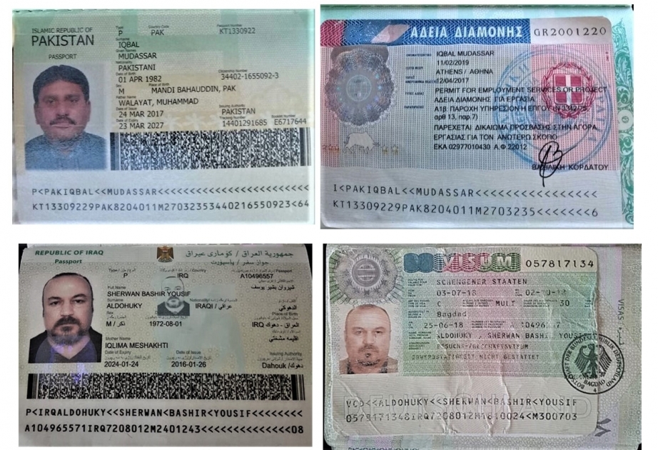 أذربيجان: توقيف باكستاني و3 عراقيين حاولوا عبور الحدود بالوثائق المزورة