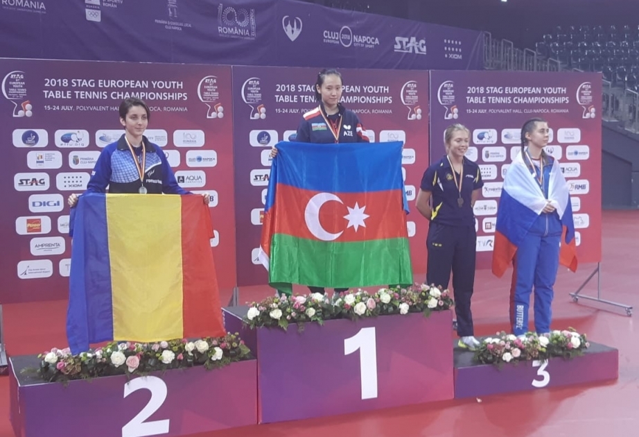 Aserbaidschans Tischtennisspielerin Europameisterin geworden
