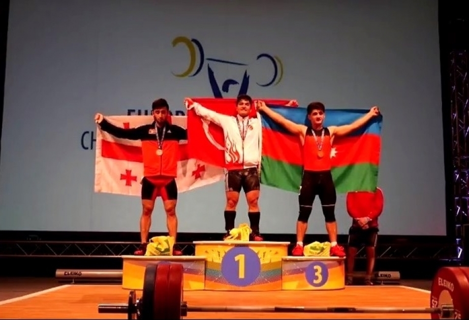 Azerbaijani weightlifter wins European bronze in Milan