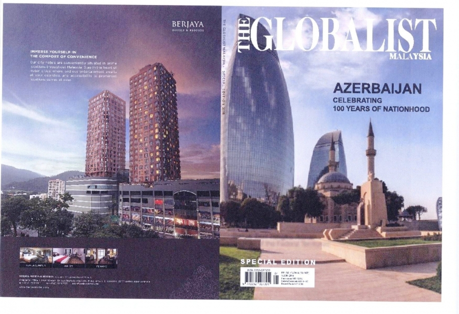 Malayziyada “The Globalist” jurnalının Cümhuriyyətin 100 illiyinə həsr edilmiş xüsusi buraxılışı nəşr olunub