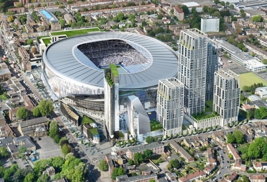 Новая арена ФК "Тоттенхэм" на 62 тыс. зрителей будет называться Tottenham Hotspur Stadium