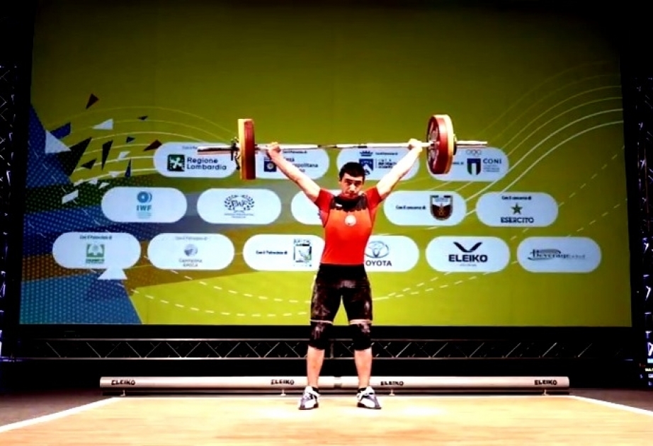 Azərbaycanlı ağır atlet Avropa birinciliyində bürünc medal qazanıb