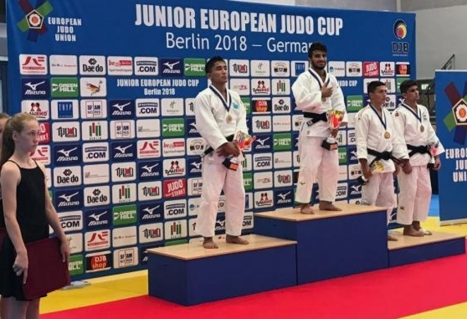 Azerbaijani judo fighters take three medals at Junior European Cup