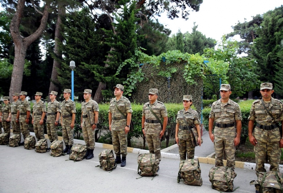 Qoşunlarda yeni tədris dövrü başlayıb