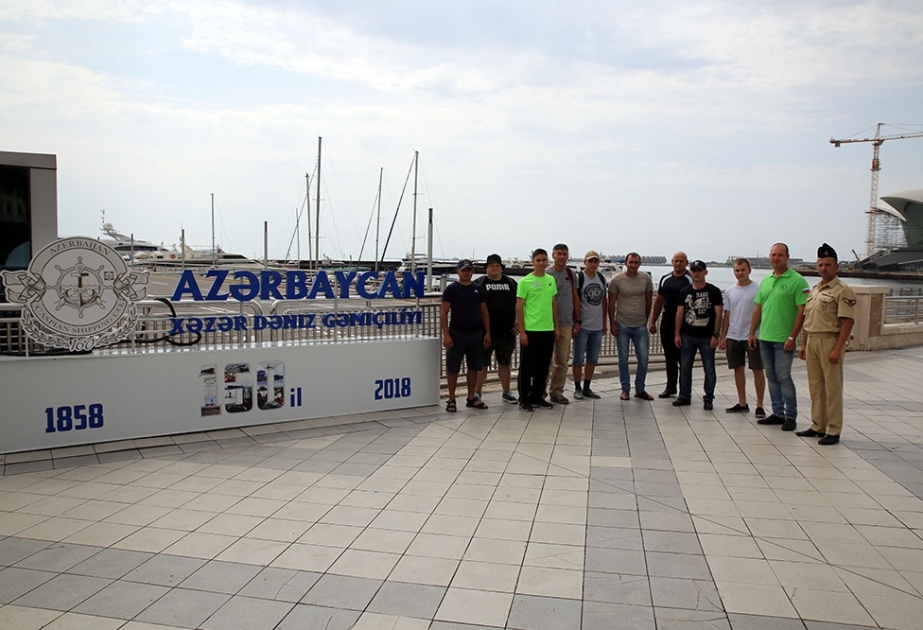“Dəniz kuboku - 2018” müsabiqəsinin iştirakçıları paytaxtımızın görməli yerlərində olublar