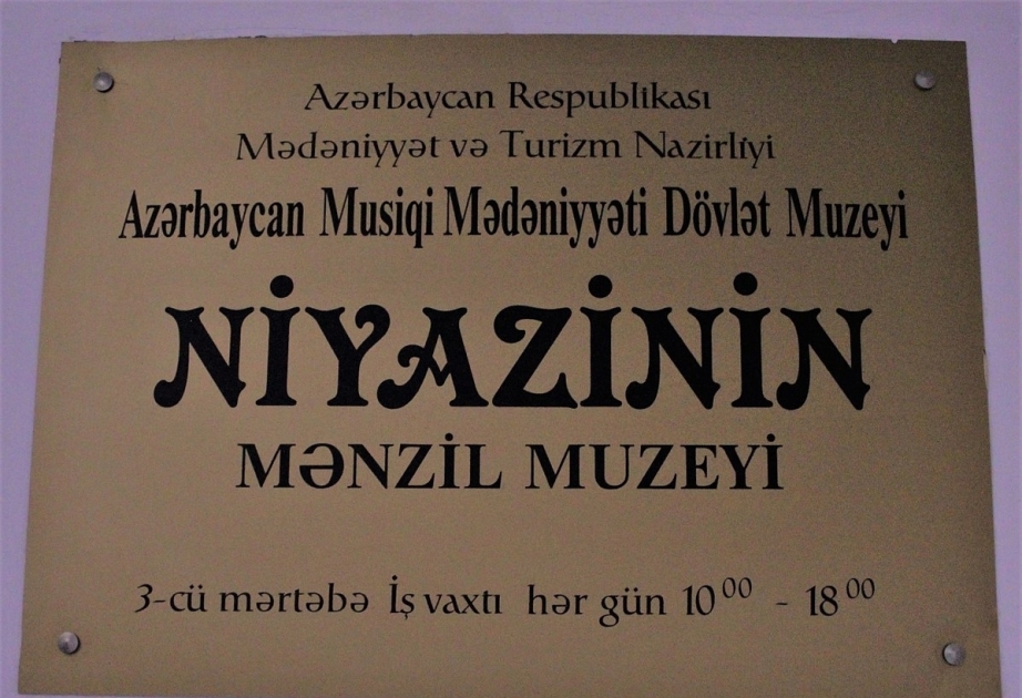 Niyazinin mənzil muzeyində “Açıq qapı günü” təşkil olunacaq