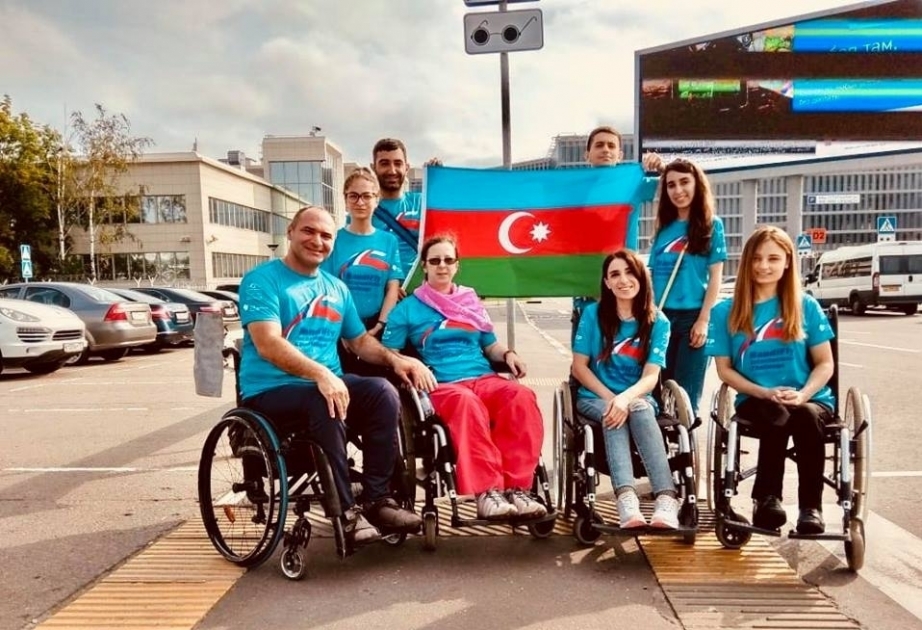 Azerbaijani female Paralympic athletes participate in international parachuting sports festival “HANDI FLY Euro Challenge - MOSCOW 2018"