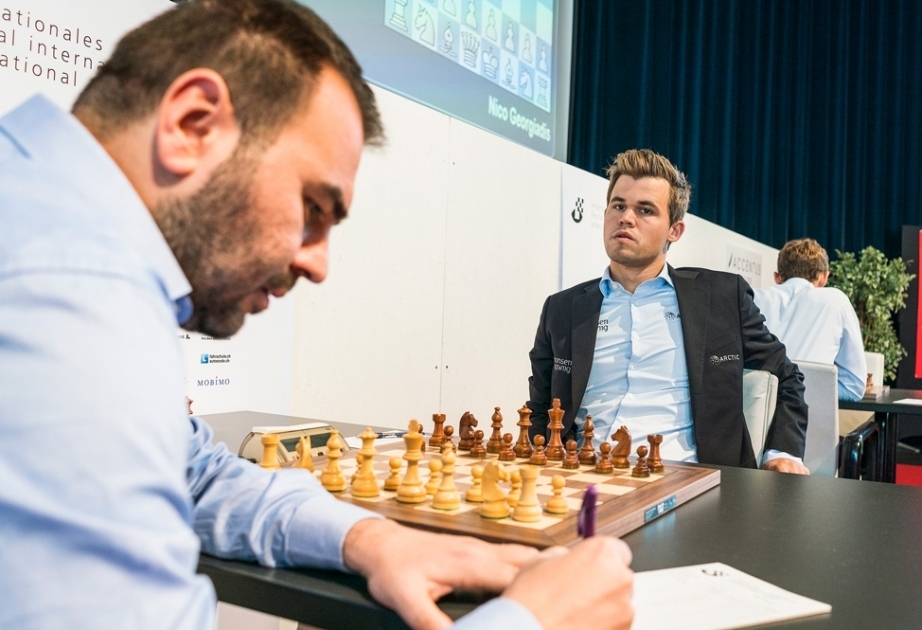Azerbaijan’s Mammadyarov beats Carlsen, wins Biel festival with round to spare