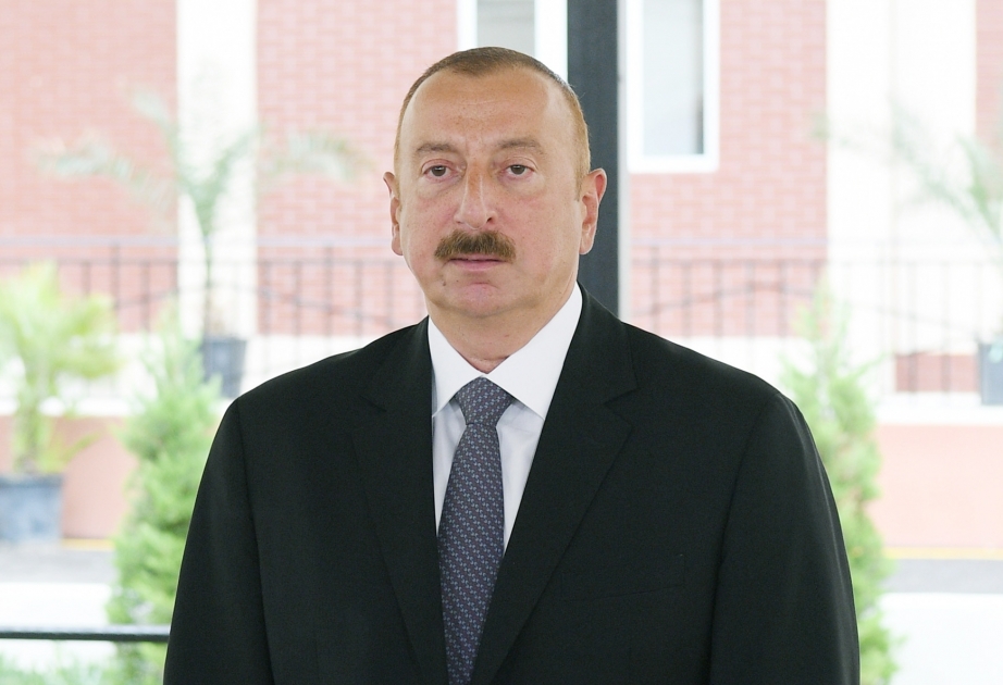 Aserbaidschans Präsident Ilham Aliyev: Bis Ende des Jahres werden neue Wohnungen für 4.000 Flüchtlingsfamilien gebaut