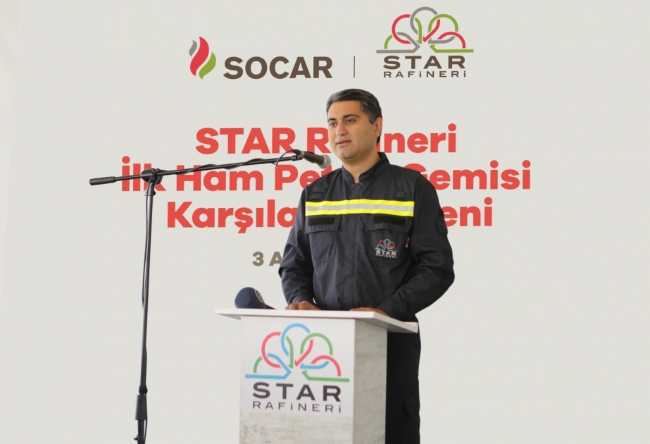 Erste Rohölmenge an Erdölraffinerie “Star“ von SOCAR in der Türkei geliefert