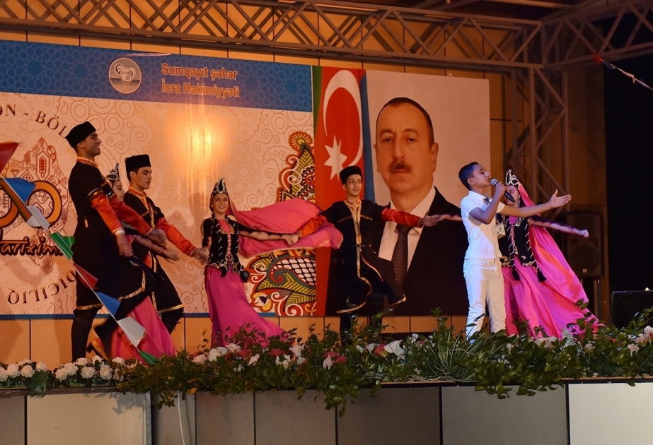 “Bölgələrdən bölgələrə” yaradıcılıq festivalı Sumqayıtda