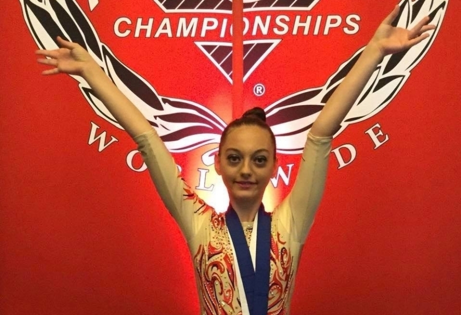 Azərbaycanlı gənc ABŞ-da keçirilən gimnastika üzrə beynəlxalq yarışda bürünc medal qazanıb VİDEO