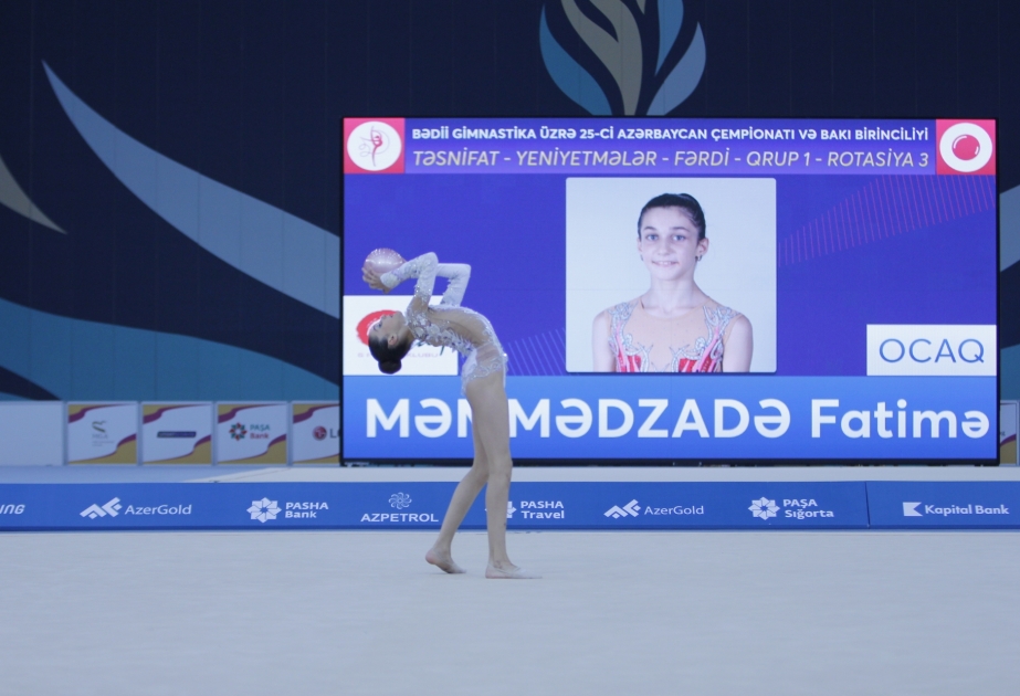 Bədii gimnastika üzrə 25-ci Azərbaycan çempionatının və Bakı birinciliyinin ikinci gününə start verilib
