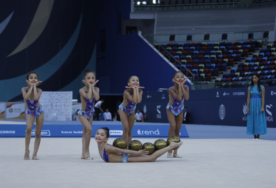 Bədii gimnastika üzrə ölkə çempionatının sonuncu günündə komanda yarışları və finallar keçiriləcək