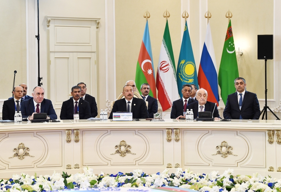 In Aktau fünftes Gipfeltreffen der Staatschefs von Kaspi-Anrainerstaaten stattgefunden VIDEO