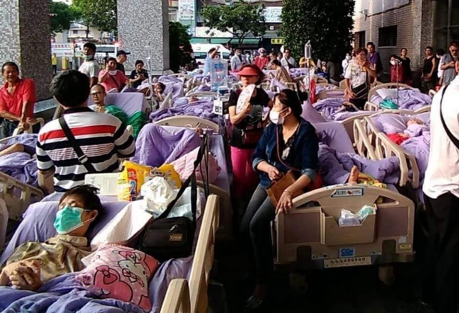 Tayvanda xəstəxanada baş verən yanğında 9 nəfər ölüb VİDEO