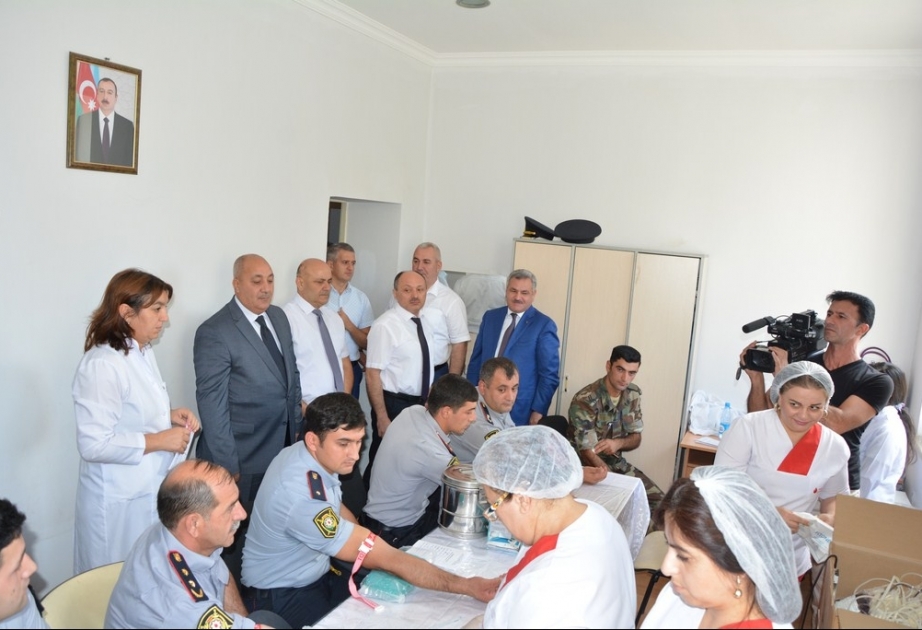 Xeyriyyə aksiyasında 165 nəfər könüllü qan verib