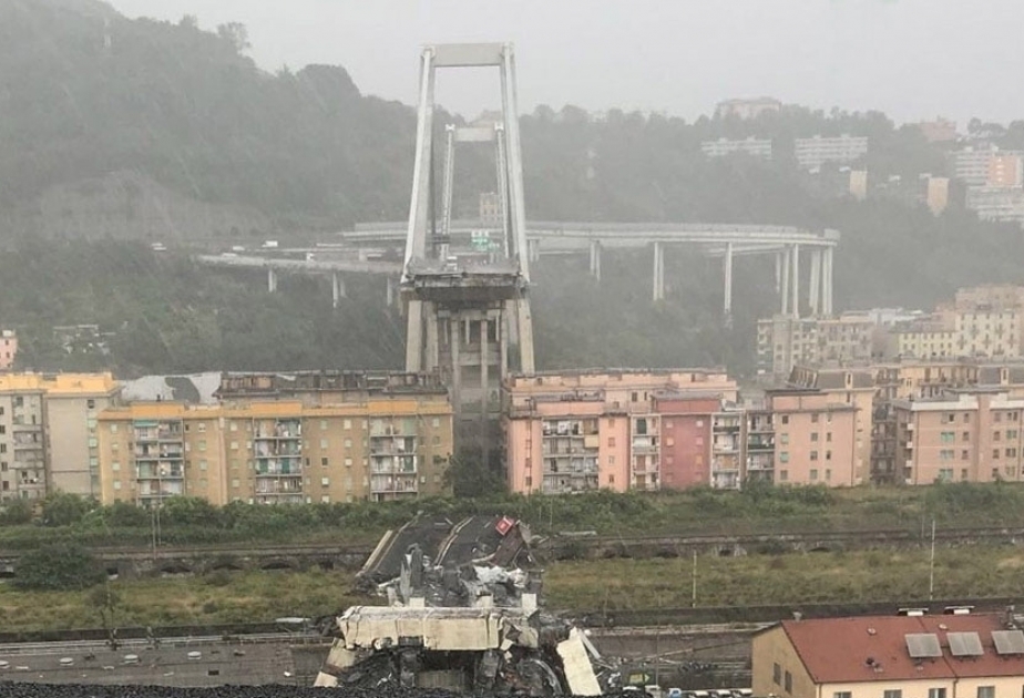Zusammenbruch einer Autobahnbrücke in Genua: Viele Tote