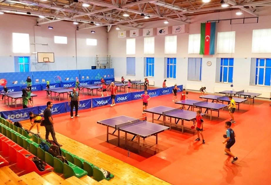 Stolüstü tennis üzrə yeniyetmələrdən ibarət Azərbaycan və İran yığmaları birgə təlim-məşq toplanışı keçirirlər