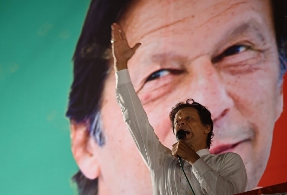 İmran Xan Pakistanın yeni Baş naziri seçilib VİDEO