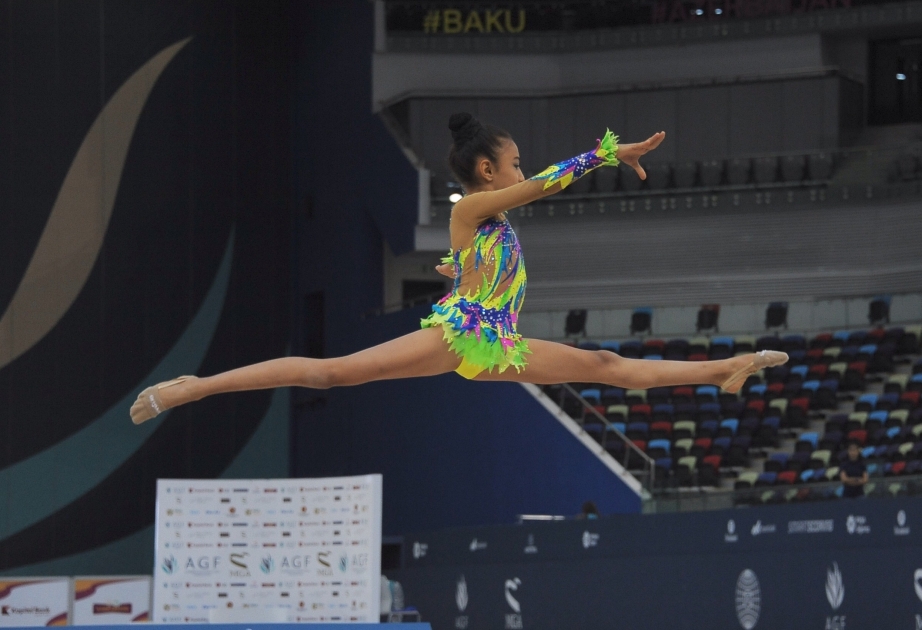 Second day of International rhythmic gymnastics tournament GymBala kicks off in Baku