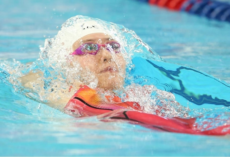 Chinesische Schwimmerin Weltrekord über 50 m Rücken gebrochen
