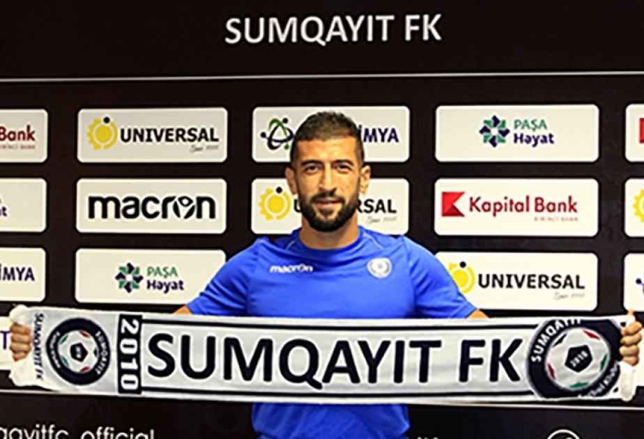 “Sumqayıt” futbol klubu heyətini daha bir futbolçu ilə gücləndirib