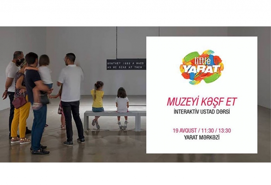 “YARAT”da uşaqlar üçün növbəti ustad dərsləri keçirilib