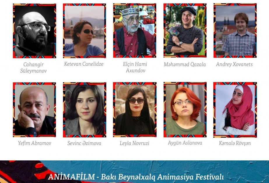 Azərbaycanda keçiriləcək I Bakı Beynəlxalq Animasiya Filmləri Festivalının münsiflər heyəti açıqlanıb