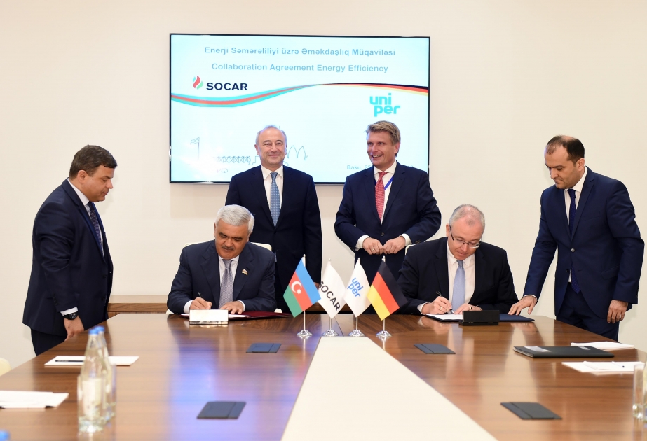 SOCAR and Germany’s Uniper join together to increase energy efficiency in Azerbaijan