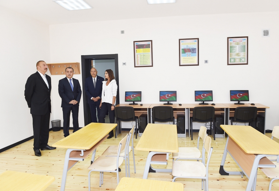 President Ilham Aliyev opened newly-built school in Lahij, Ismayilli district VIDEO