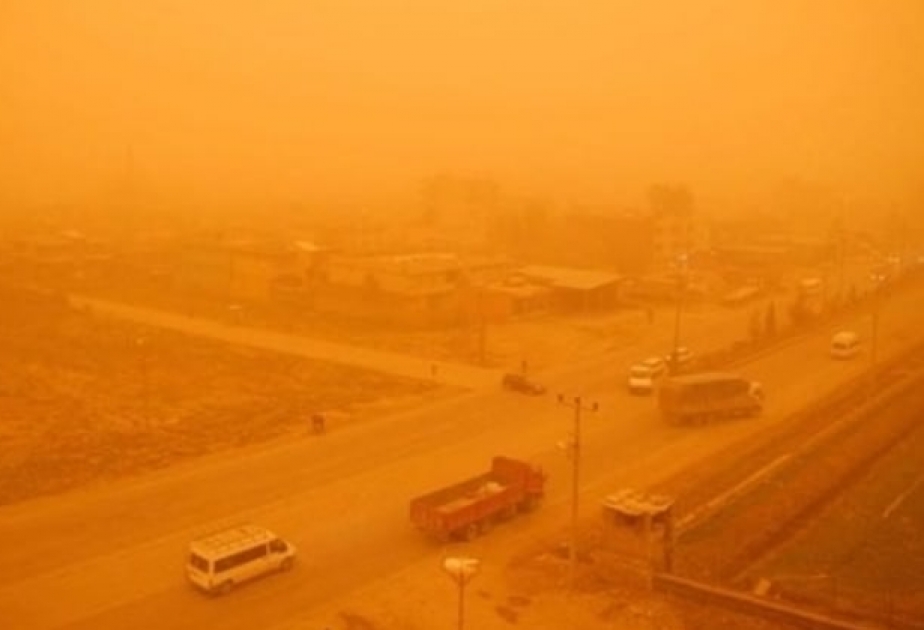 İran üzərində müşahidə edilən toz fırtınası və onun Azərbaycana təsiri