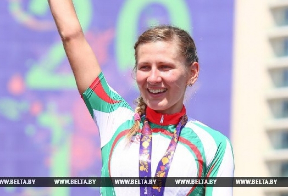 Чемпионка I Европейских игр «Баку-2015» Алена Омелюсик зажгла огонь фестиваля «Олимпия»