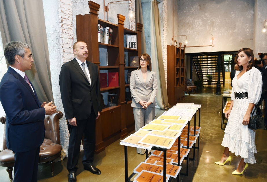 Eröffnung des Buchzentrums in Baku VIDEO