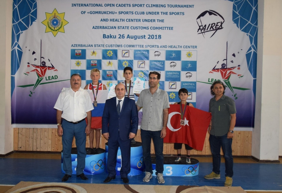 İdman dırmanması üzrə “Gömrükçü” İdman Klubunun açıq beynəlxalq birinciliyi keçirilib