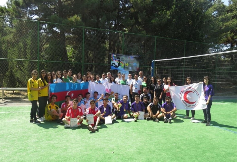 Sumqayıtda Azərbaycan Xalq Cümhuriyyətinin 100 illik yubileyinə həsr edilmiş voleybol yarışı keçirilib