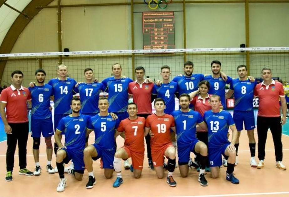 Мужская сборная Азербайджана по волейболу продолжит отбор на ЕВРО в январе
