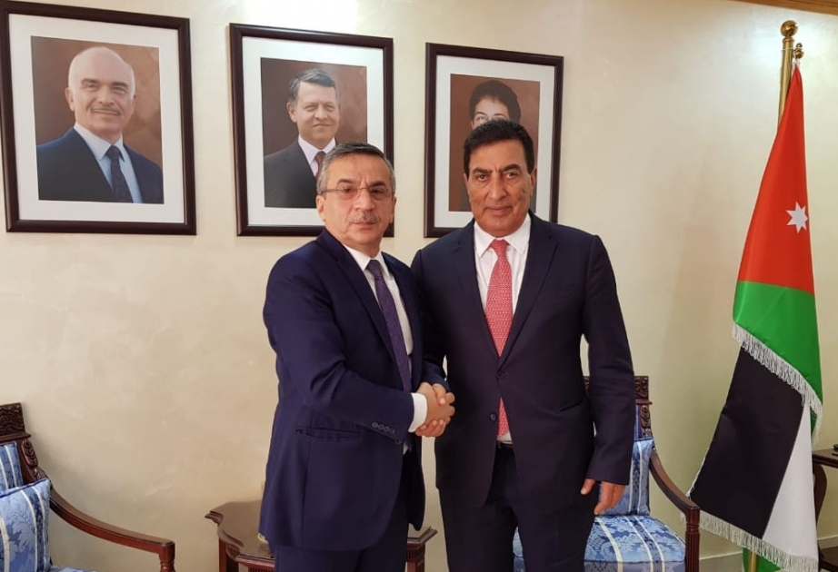 Azərbaycan ilə İordaniya arasında əlaqələrin inkişaf perspektivləri müzakirə olunub