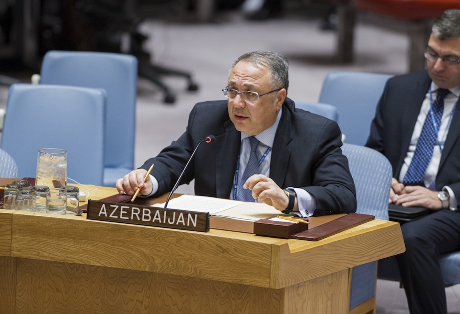 Постоянный представитель Азербайджана при ООН рассказал на дебатах Совета Безопасности о принципах урегулирования нагорно-карабахского конфликта