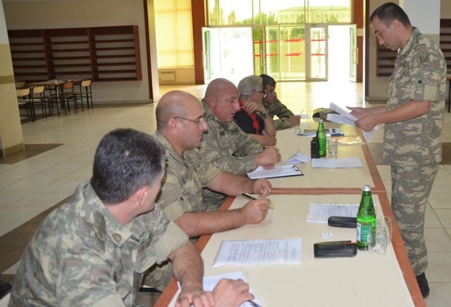 Azərbaycan Ordusunda səmti müəyyən etmə yarışları başlayıb