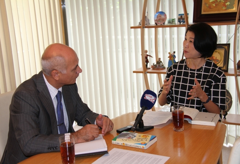 Yoko Hirose: Azərbaycan haqqında növbəti kitab Yaponiyada ölkənizi daha geniş tanıtmağa xidmət edəcək VİDEO